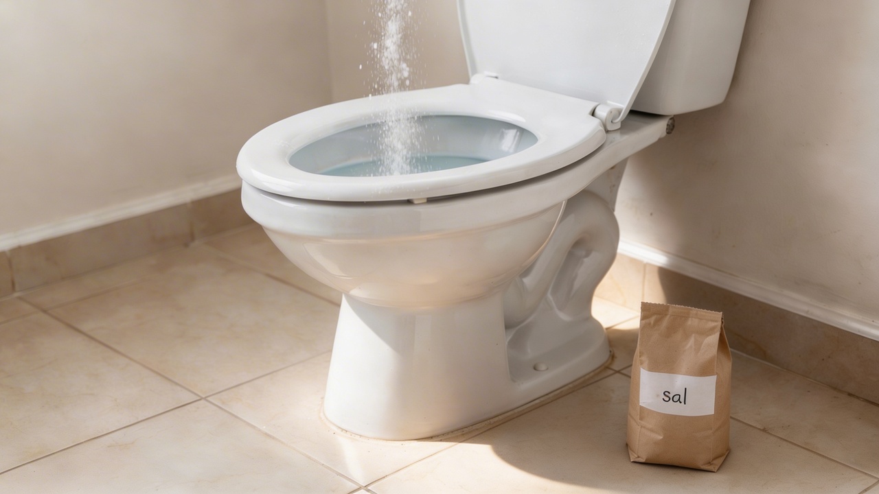 Colocar sal no vaso sanitário à noite: para que serve e por que tanta gente recomenda