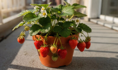 Quem planta essa fruta que produz rápido em vaso costuma se surpreender com a frequência das colheitas