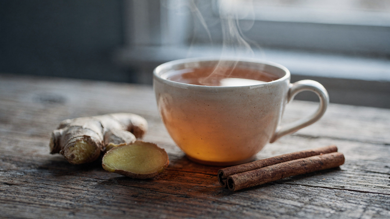 Veja como preparar o chá de canela com gengibre para idosos que sentem mãos e pés frios constantemente