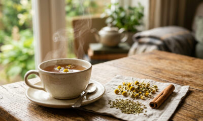 Ferver camomila, erva-doce e canela: por que é recomendado e quais são os seus benefícios