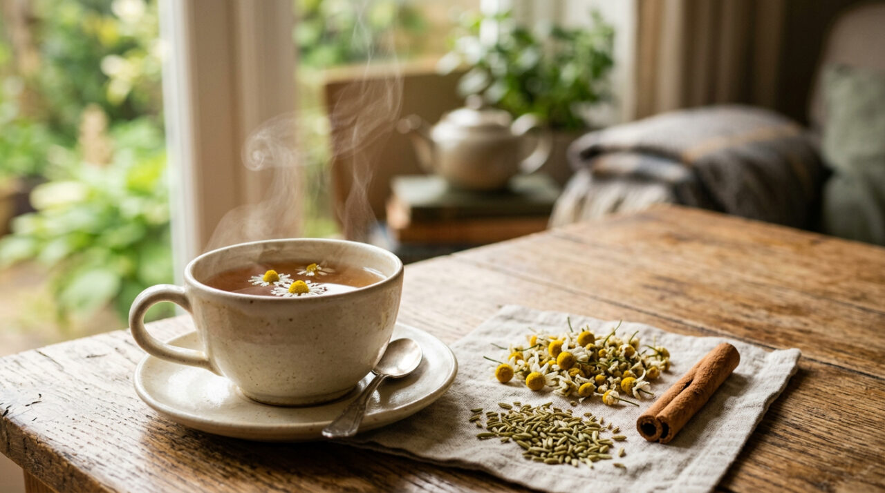 Ferver camomila, erva-doce e canela: por que é recomendado e quais são os seus benefícios