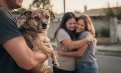 Eles atravessaram estados para salvar um cachorro e reuniram irmãs