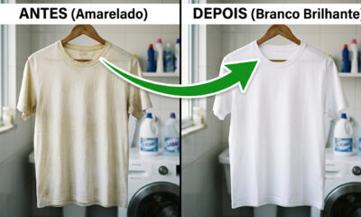 Lavar roupas brancas encardidas com bicarbonato e água morna: quais os benefícios e quando fazer isso