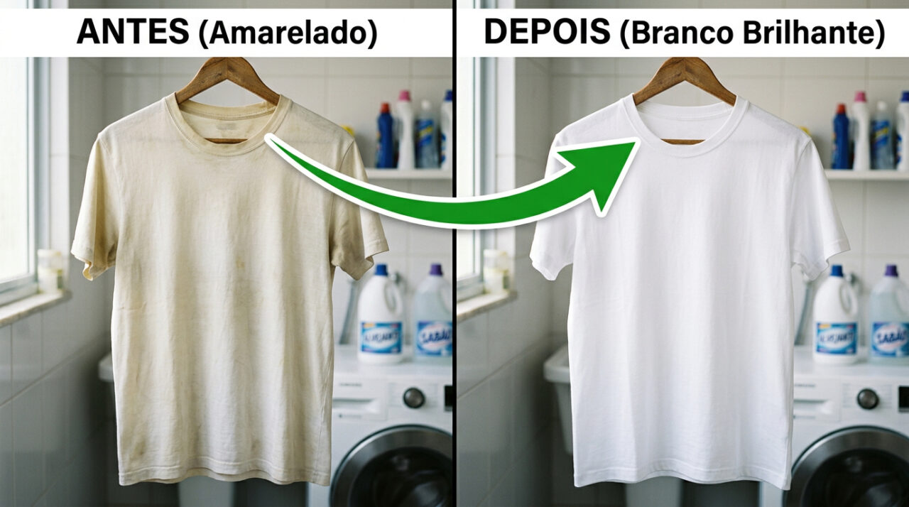 Lavar roupas brancas encardidas com bicarbonato e água morna: quais os benefícios e quando fazer isso