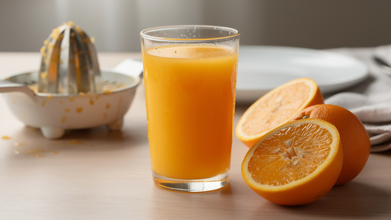 Suco de laranja pode ser útil para a saúde, mas só faz sentido quando entra com moderação