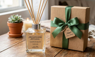 Aprenda a criar aromatizadores artesanais com frascos lindos para kits de autocuidado