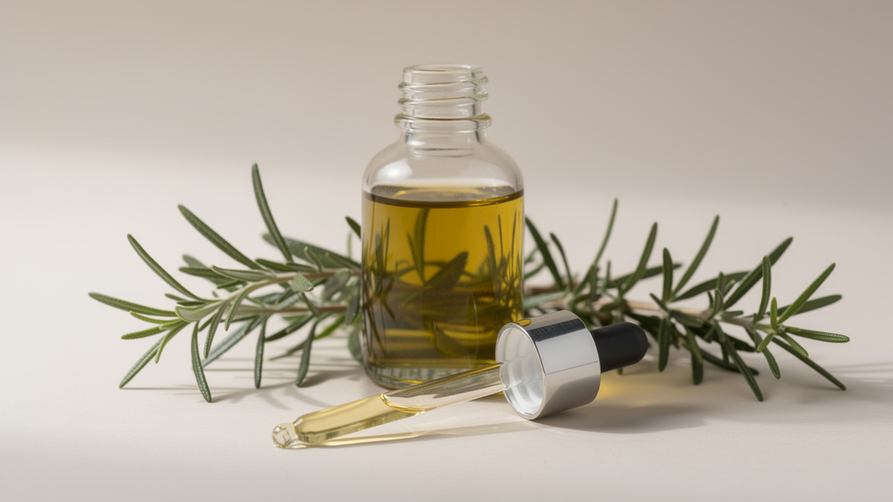 3 maneiras de usar óleo de alecrim para queda de cabelo