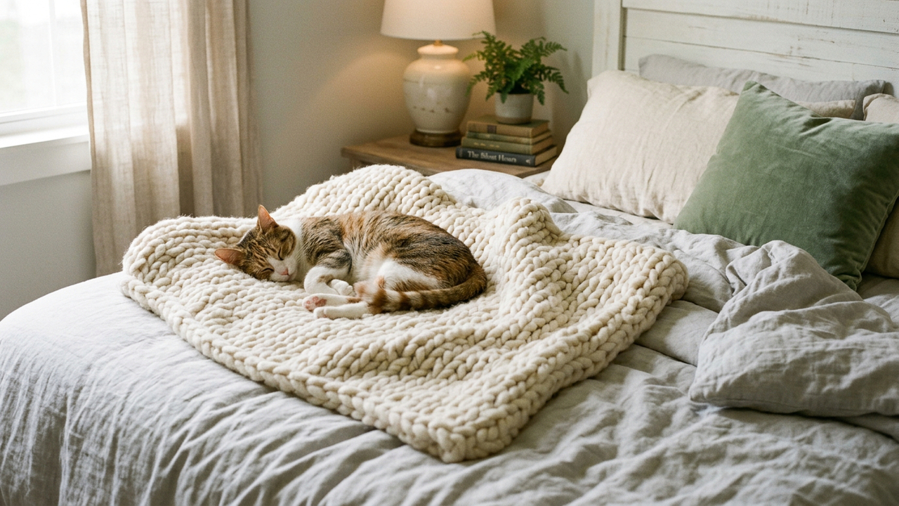 Gato não quer dormir na cama? Os ajustes simples que podem deixá-lo mais confortável à noite