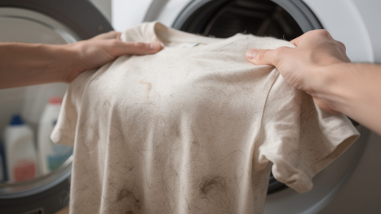 Como tirar pelos de gato das roupas na lavagem com truques simples que realmente ajudam