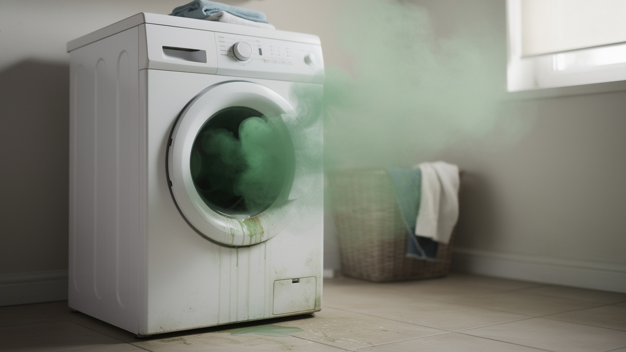 Máquina de lavar com mau cheiro mesmo limpa? A causa real pode estar escondida onde ninguém olha