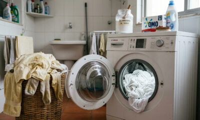 O truque com bicarbonato que ajuda a deixar a roupa branca com aparência de nova