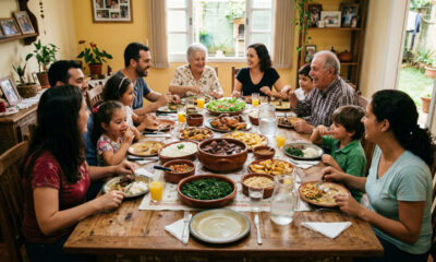 Reuniões em família que hoje fazem falta e deixavam a casa cheia de vida e barulho bom