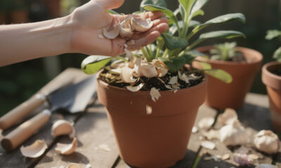 Cascas de alho podem virar um reforço natural para o jardim e muita gente ainda desperdiça