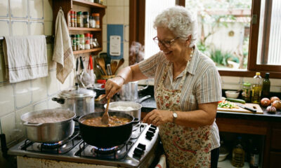 O cheiro da comida da avó era daquelas coisas simples que deixavam tudo mais bonito