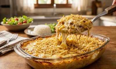 Misture frango desfiado, milho e creme de leite e faça um fricassê cremoso e irresistível para o jantar