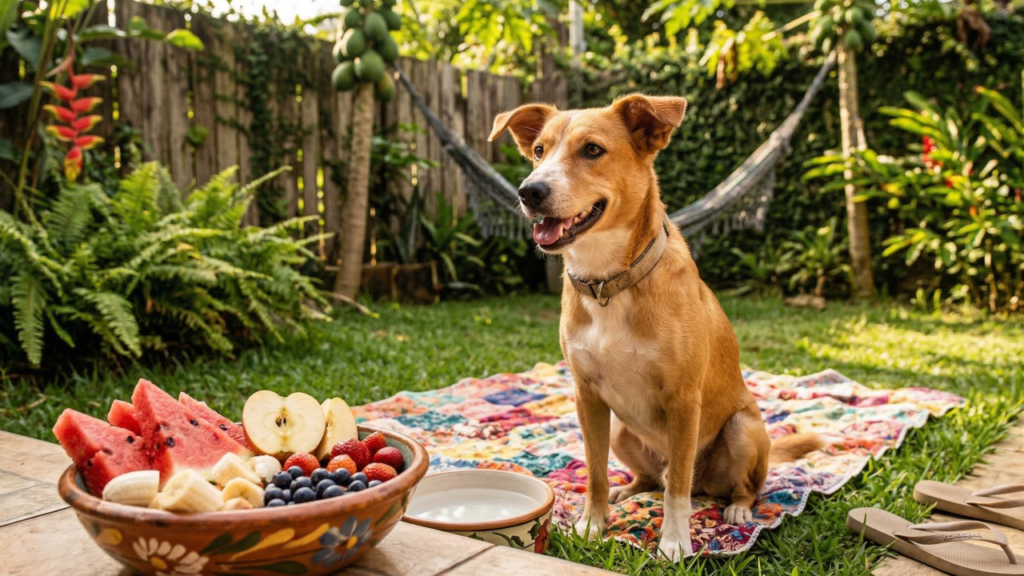 Essas 5 frutas podem ser oferecidas para cães sem risco e ajudam a refrescar nos dias de calor