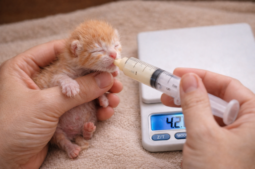 Os menores gatinhos já vistos estão surpreendendo à todos pesando menos que 50 gramas