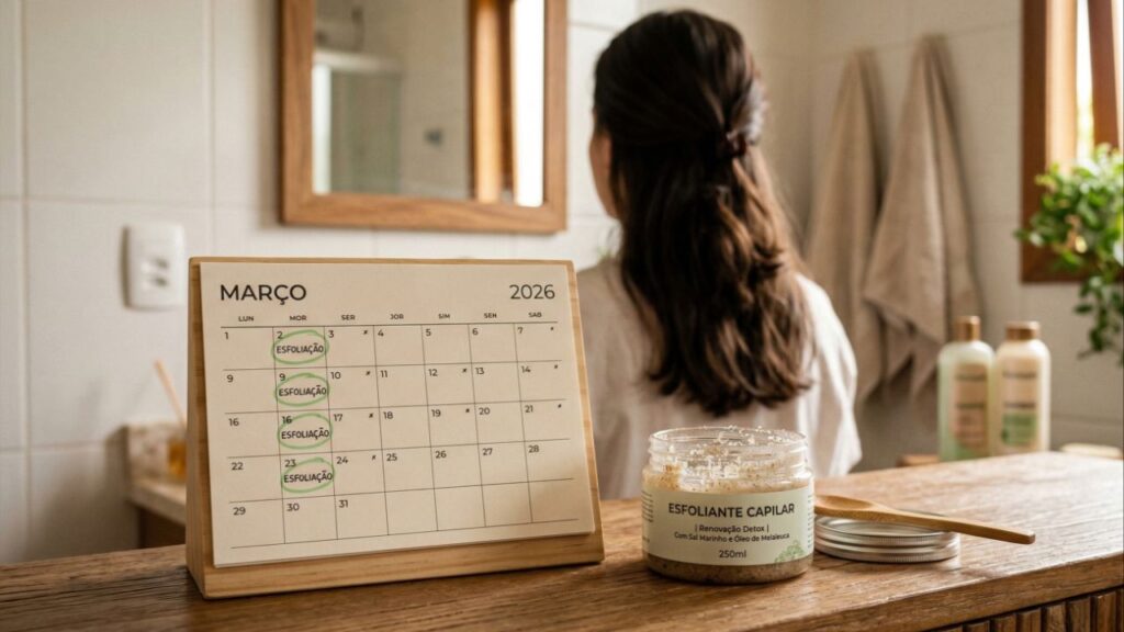 Couro cabeludo limpo e sem oleosidade com este esfoliante fácil que está na sua cozinha