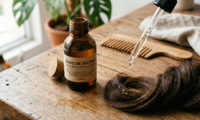 6 motivos para usar óleo de rícino e fazer seu cabelo crescer muito mais rápido