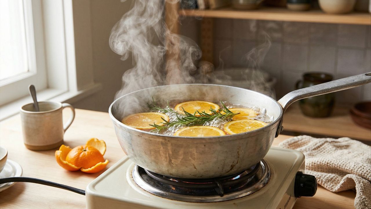 Ferver cascas de laranja e alecrim: para que serve e como usar