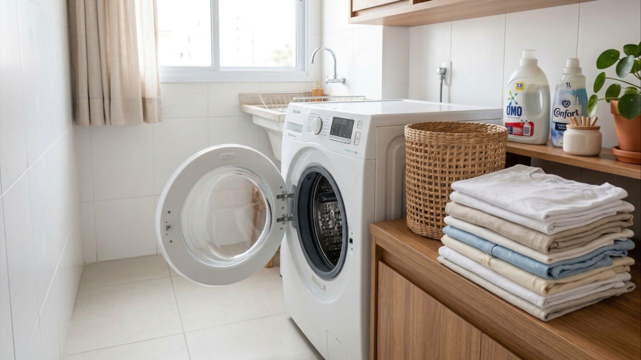 Sua máquina de lavar continua com mau cheiro? Você pode estar limpando errado