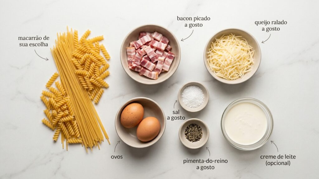 Misture macarrão, ovos e queijo na ordem certa e tenha um carbonara cremoso perfeito
