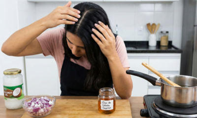 Óleo de cebola para queda de cabelo: como usar sem irritar o couro cabeludo