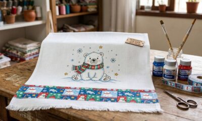 Aprenda a fazer lindos panos de prato decorados para vender muito e faturar o ano inteiro