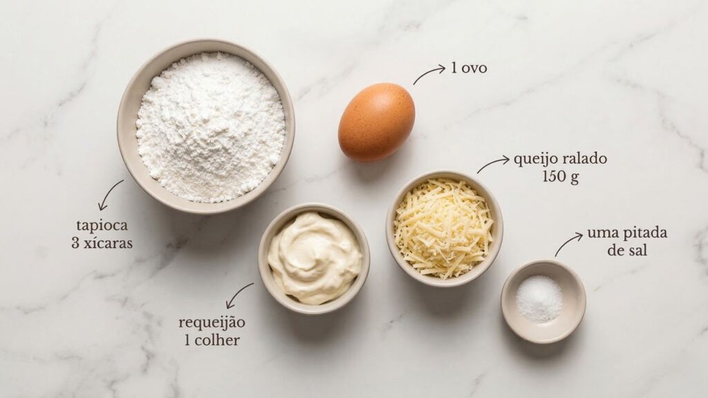 Pão de queijo de frigideira com 4 ingredientes que fica pronto em minutos