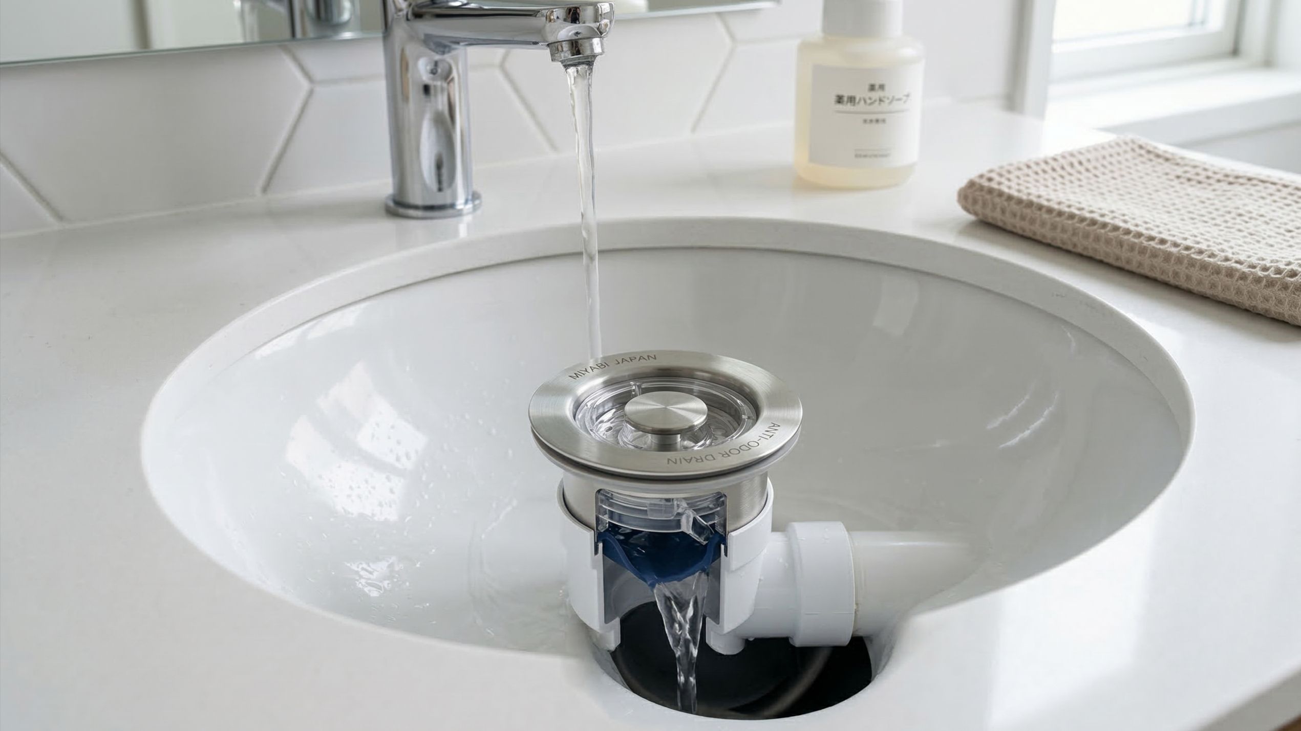 Diga adeus ao cheiro de esgoto com a solução japonesa que substitui o ralo comum e protege seu banheiro