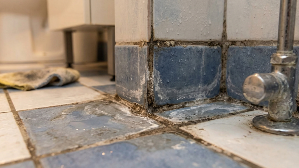 As juntas dos azulejos ficam brancas como neve em 30 minutos com este método rápido