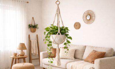 Aprenda a fazer o suporte de planta em macramê simples mais resistente e bonito que você já viu