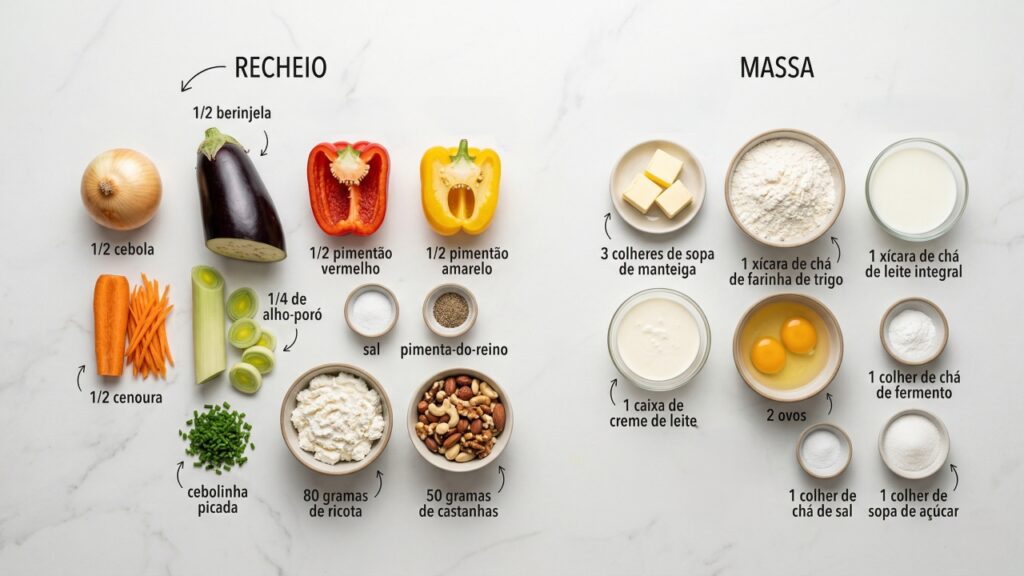 Prepare essa torta de legumes de liquidificador com massa macia e recheio leve perfeita para o almoço