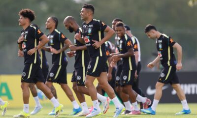 Treino da Seleção Brasileira