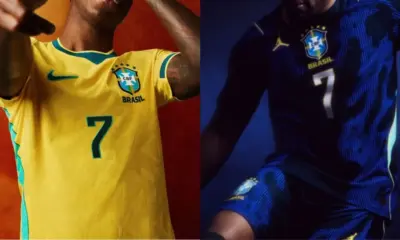 Seleção Brasileira estreia nova camisa azul em amistoso contra a França