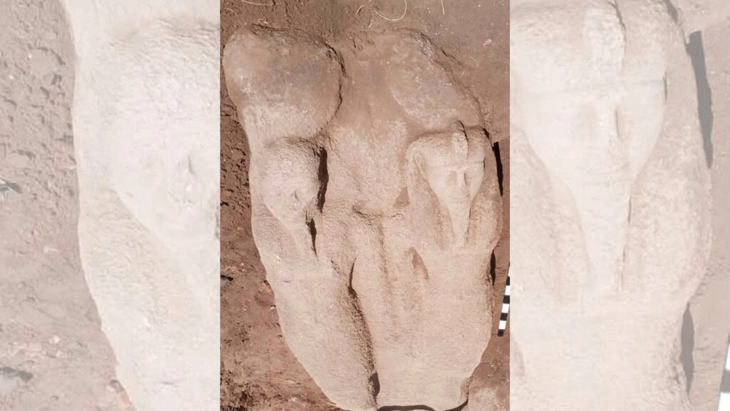 Uma estátua relacionada à história de Moisés foi recuperada do Nilo