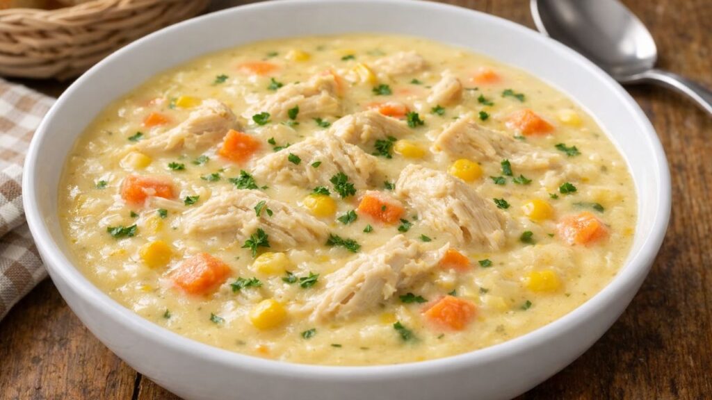 Receita de creme de galinha fácil e rápido que fica deliciosa e pode ser feita sem dificuldade no dia a dia