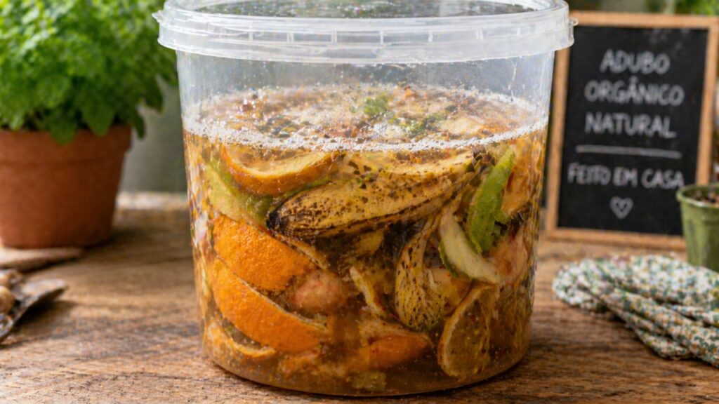 Fertilizante líquido caseiro pode fazer suas plantas crescerem mais rápido com um método simples