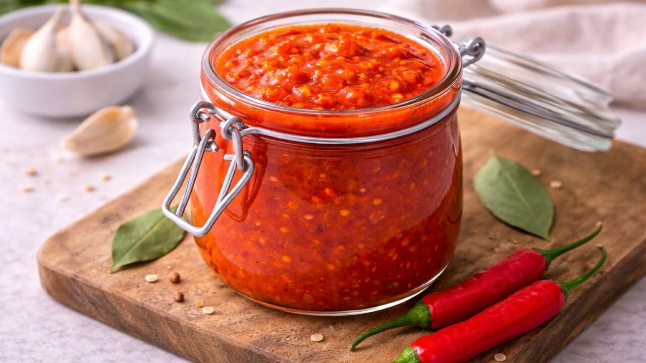 Molho de pimenta caseiro com receita fácil que realça o sabor de qualquer prato
