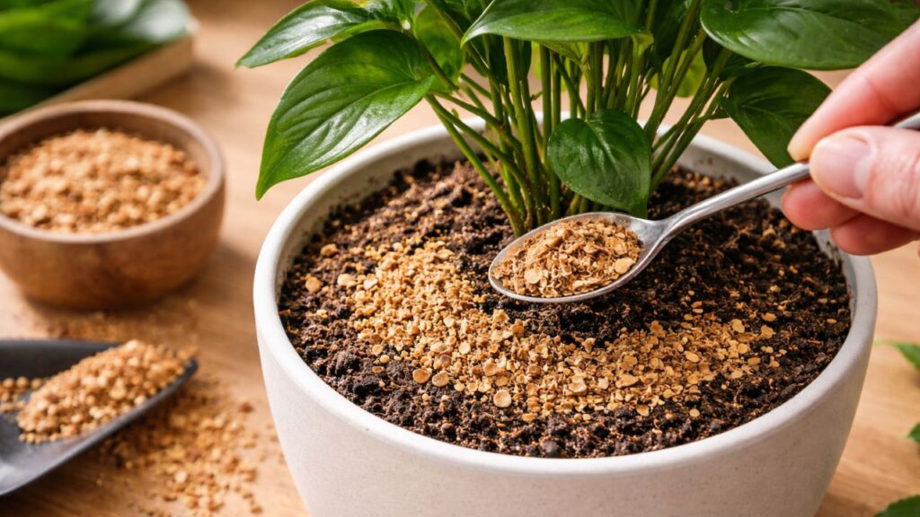 O melhor jeito de usar casca de banana nas plantas sem erro e garantir crescimento mais forte e saudável