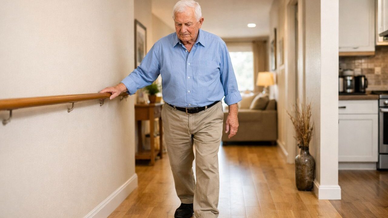 Dicas para evitar quedas em idosos com cuidados simples que aumentam a segurança dentro de casa no dia a dia