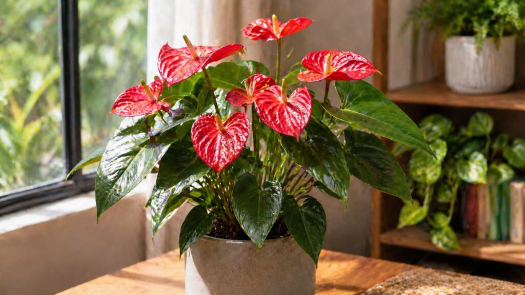 Como fazer antúrio florescer usando limão e o que muda no desenvolvimento da planta