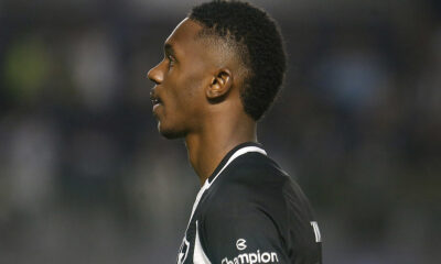 Jeffinho. Santos x Botafogo pelo Campeonato Brasileiro no Estadio Vila Belmiro. 20 de Julho de 2022, Santos, SP, Brasil (Foto: Vitor Silva/Botafogo)