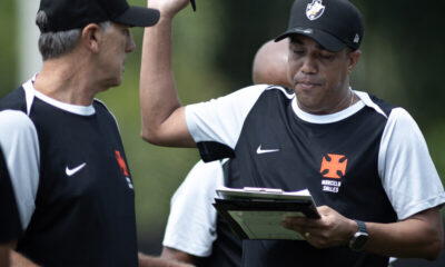 Renato Gaúcho e Marcelo Salles. Treino do Vasco da Gama no CT Moacyr Barbosa em 04 de Março de 2026. (Primeiro treino do técnico Renato Gaucho). (Fotos Matheus Lima/Vasco)