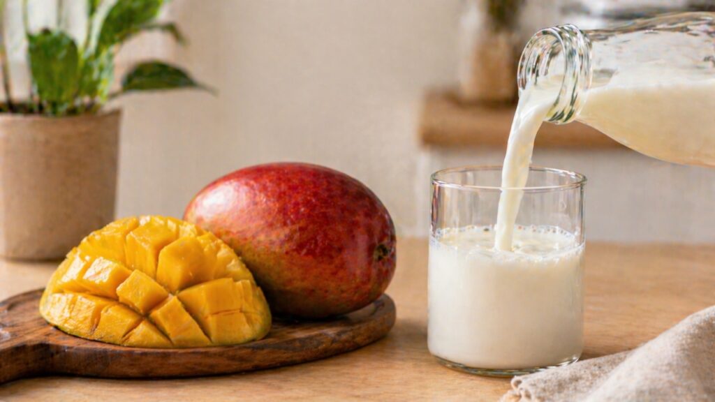 Manga com leite faz mal mesmo ou é só um mito antigo que muita gente ainda acredita