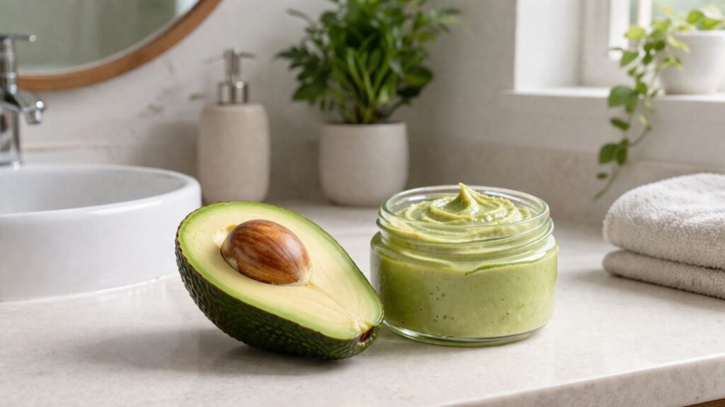 Esta fruta cremosa é o segredo natural para cabelo brilhante que está ganhando destaque