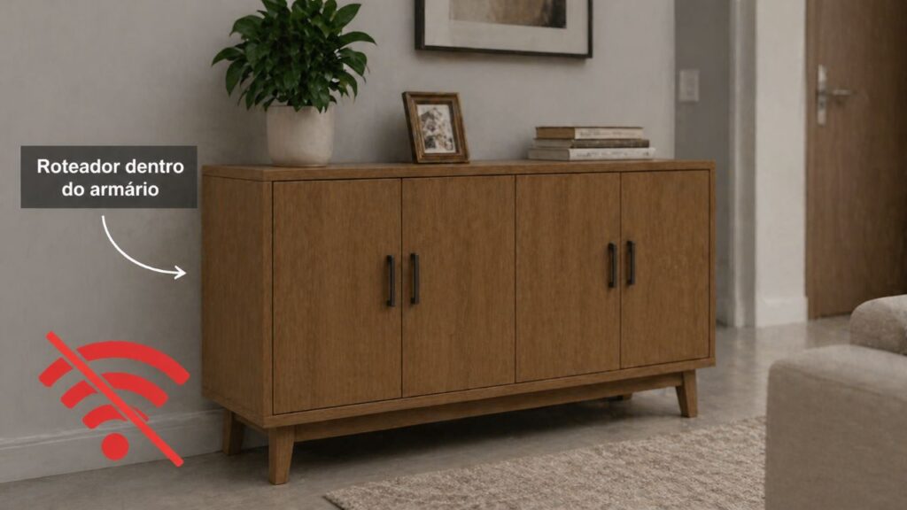 Melhor posição e local do roteador para melhorar sua internet dentro de casa