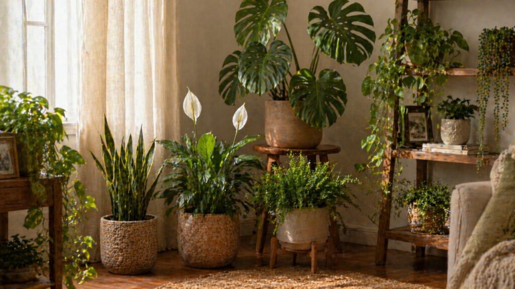 Como criar um ambiente mais natural dentro de casa com plantas e transformar o clima do espaço