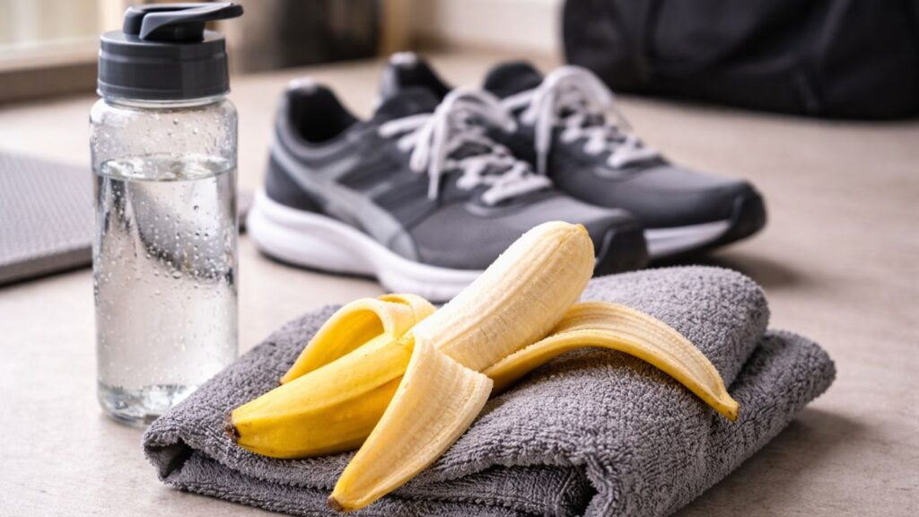 Comer banana antes do treino realmente aumenta a energia ou é só um hábito comum entre quem treina