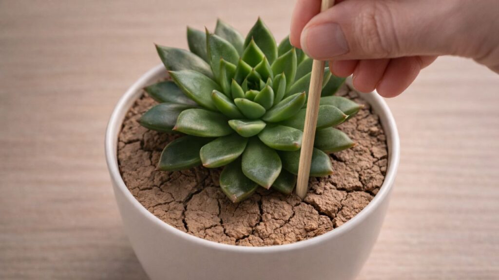 O truque da rega que impede suas suculentas de apodrecerem de verdade e muda completamente o resultado do cultivo